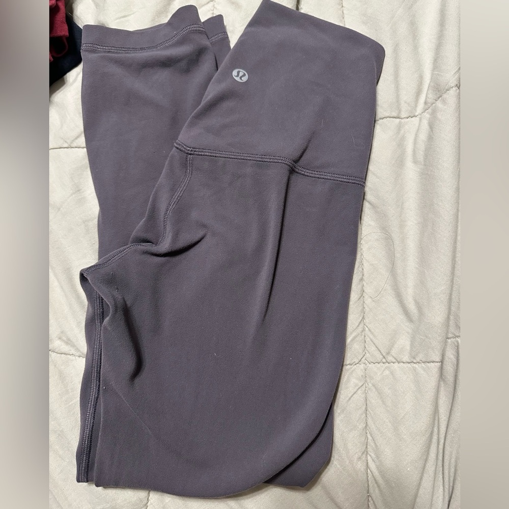 lululemon athletica cropped Gray Leggings